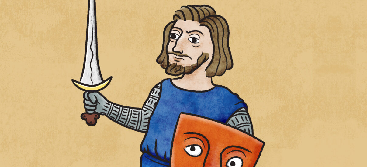 Character design voor MedievalMe door freelance visual designer en illustrator Scatch