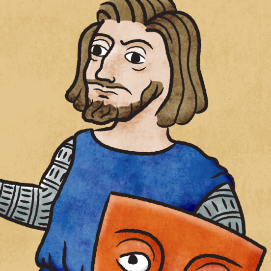 Character design voor MedievalMe door freelance visual designer en illustrator Scatch